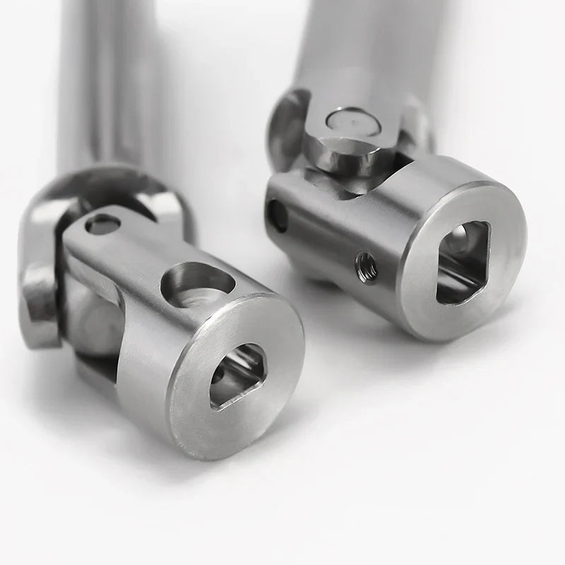 INJORA 1 pcs Stainless Steel Drive Shaft for 1/18 TRX4M Mods