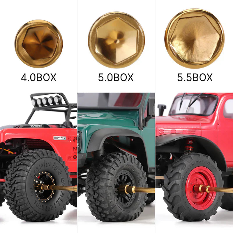 INJORA 8-in-1 Hex, Phillips Screwdriver, Nut Drivers Quick Change Tool Kit for 1/24 1/18 Mini RC