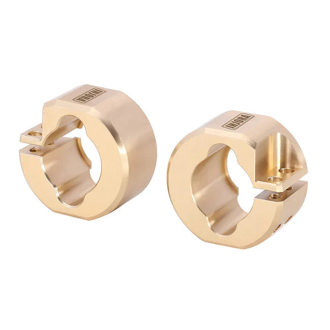 INJORA 2PCS 14g/pcs Brass Rear Axle Counterweights for 1/18 TRX4M - HeliDirect