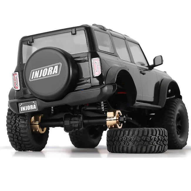 INJORA 2PCS 14g/pcs Brass Rear Axle Counterweights for 1/18 TRX4M - HeliDirect