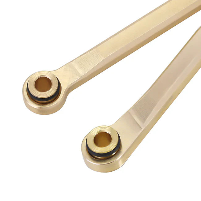 INJORA 42g Brass High Clearance Chassis Links Set for 1/18 TRX4M - HeliDirect