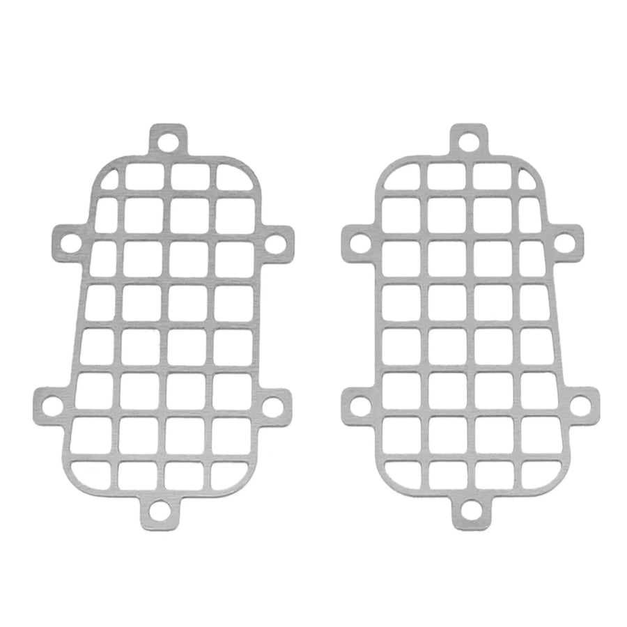 Meus Racing 5Pcs Stainless Steel Car Window Mesh Metal Window Mesh Protective Net For TRX4M Land rover Defender - HeliDirect