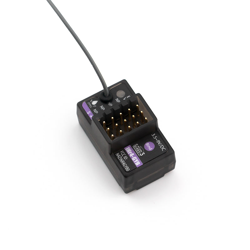 FlySky INr4-GYB AFHDS 3 4-Channel RC Receiver with Built-in Gyro