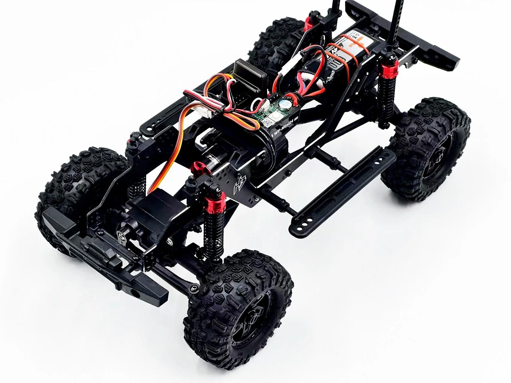 HobbyPlus CR-18P V3 Brushless Rushmore (Metalic Cyan) With TORQ MLS-1024 Premium DIRECT-MOUNT Servo