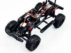 HobbyPlus CR-18P V3 Brushless Rushmore (Metalic Cyan) With TORQ MLS-1024 Premium DIRECT-MOUNT Servo