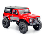 HobbyPlus 1/18 CR 18P V3 Brushless Rushmore 4X4 RTR Rock Crawler - Red