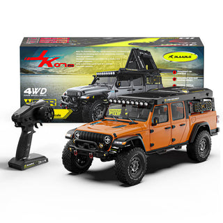 Rlaarlo 1/7 Scale 4WD Brushless RC Crawler JK07Pro - Orange