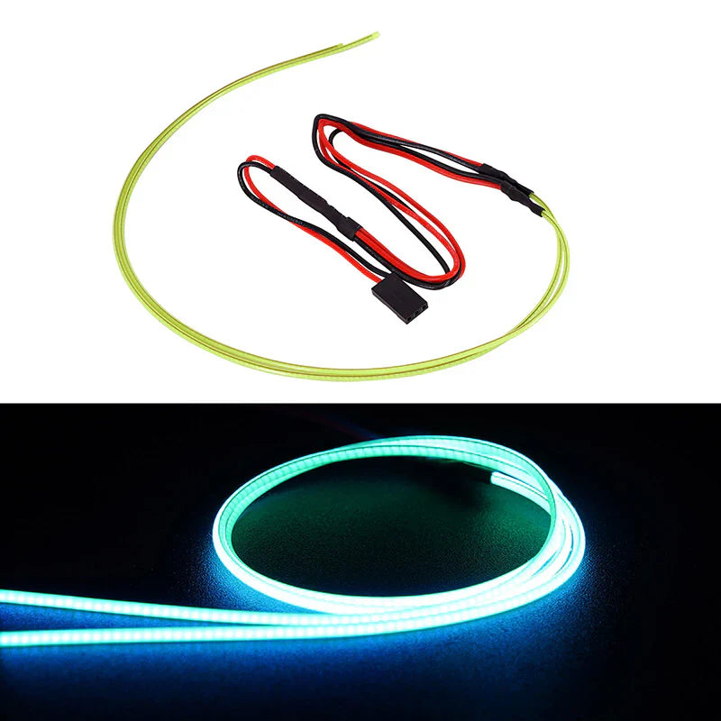 INJORA Flexible Cuttable LED Strip Lights for 1/24 1/18 RC Cars - Blue