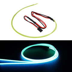 INJORA Flexible Cuttable LED Strip Lights for 1/24 1/18 RC Cars - Blue