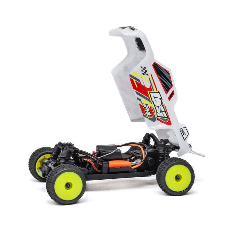 Losi 1/28 Micro-T 2S 2WD RTR Stadium Truck (Battery & Charger Included) - White