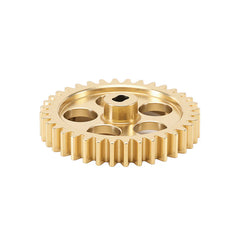 INJORA Brass Transmission Main Gear with Plastic Motor Pinion for 1/24 Losi Micro-B - 11T/36T Gears (As Stock)
