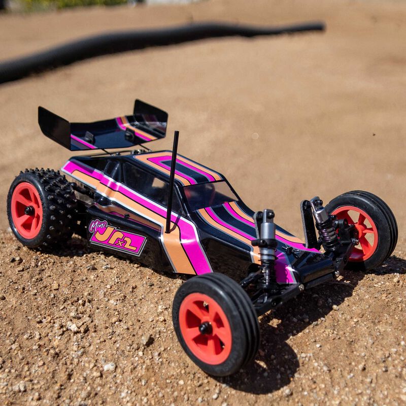 Losi 1/16 Mini JRX2 2S 2WD RTR Brushed Buggy (Battery & Charger Included) - Black