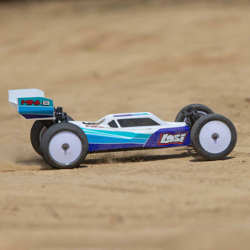 Losi 1/16 Mini-B 2S 2WD RTR Brushless Buggy (Battery & Charger included) - Blue