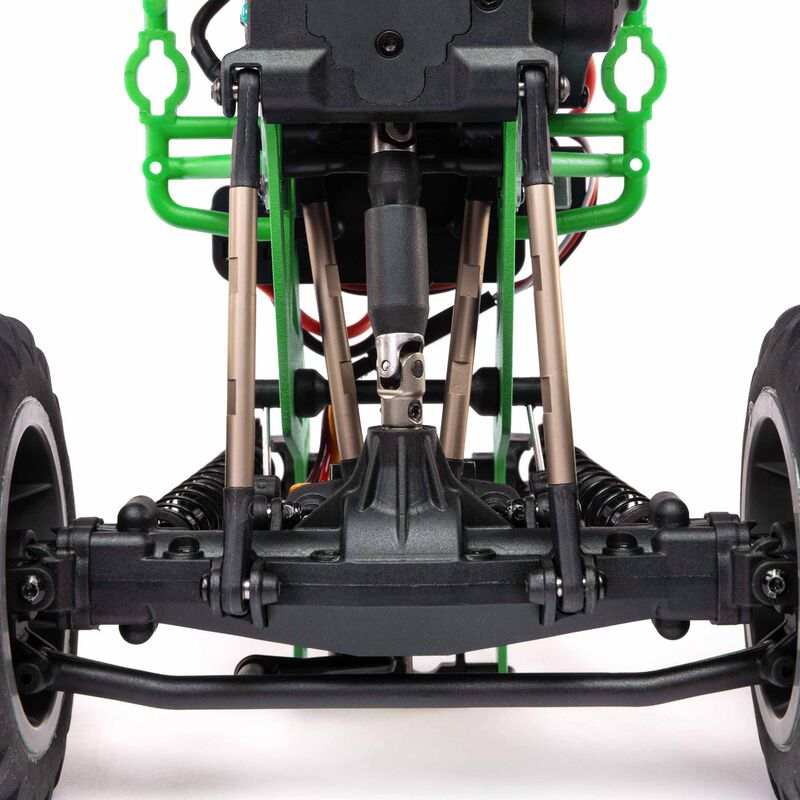 Losi 1/18 Mini LMT 4X4 Brushed Monster Truck RTR Son-Uva Digger - GREEN - HeliDirect
