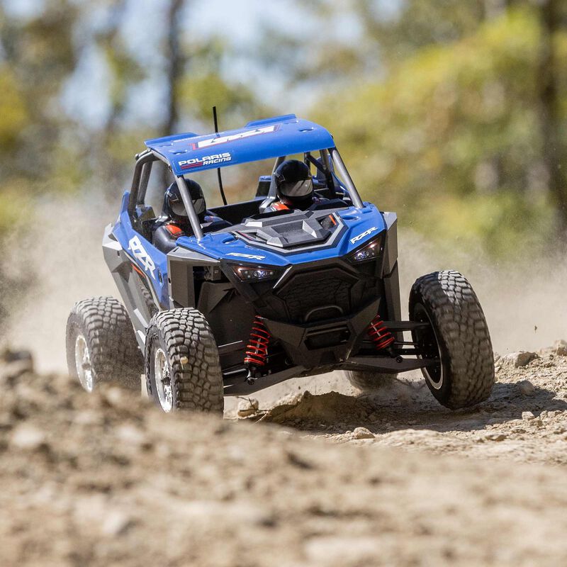 Losi 1/10 RZR Rey Polaris 3S 4X4 RTR Brushless Side by Side - Blue