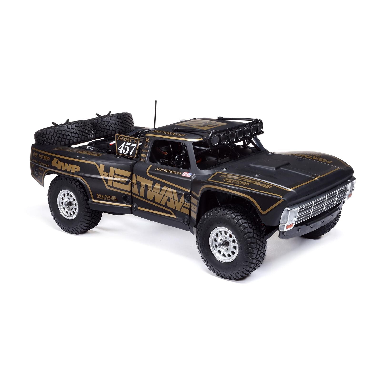 Losi 1/10 Baja Rey 2.0 Ford F100 Isenhouer Brothers 3S 4X4 RTR Brushless - Black