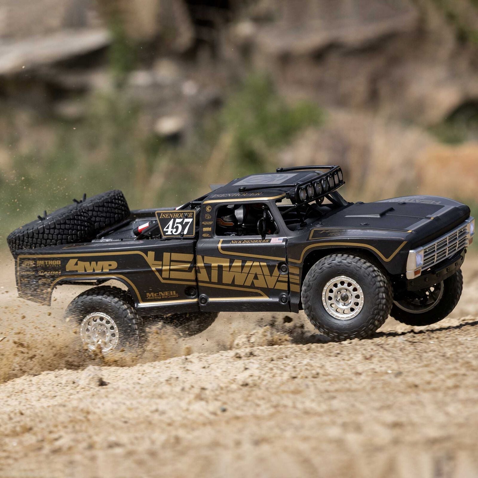 Losi 1/10 Baja Rey 2.0 Ford F100 Isenhouer Brothers 3S 4X4 RTR Brushless - Black