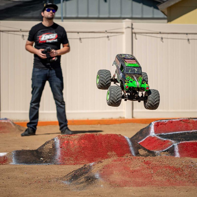 Losi 1/8 LMT 2.0 Grave Digger 4X4 Solid Axle Brushless Monster Truck RTR - Green