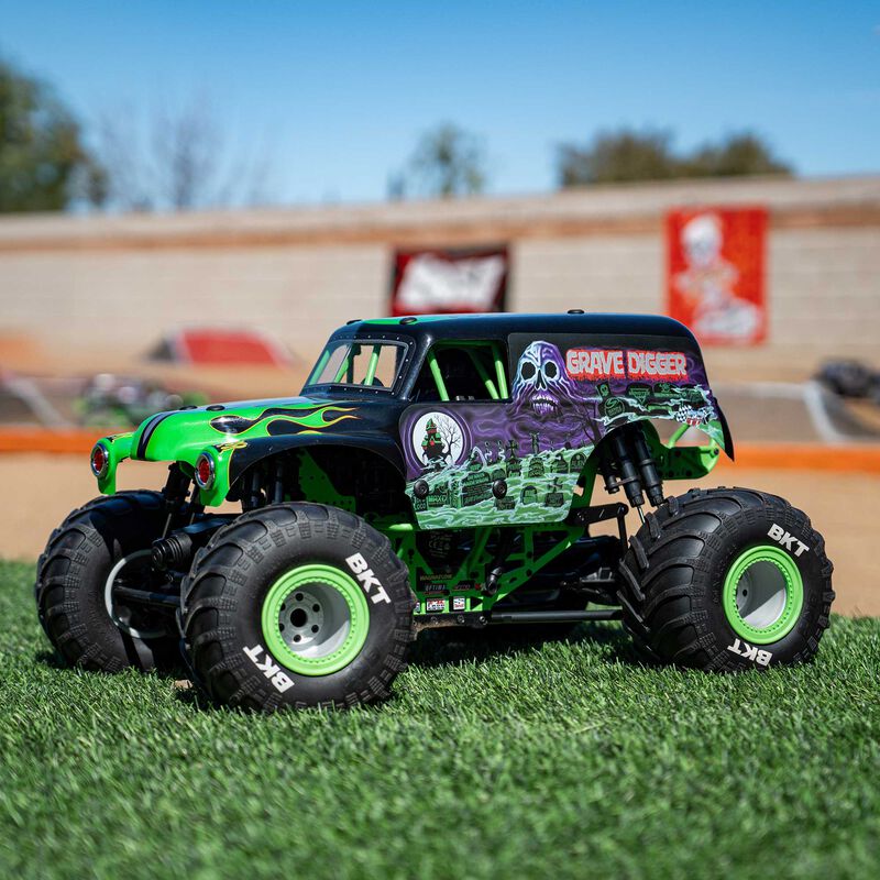 Losi 1/8 LMT 2.0 Grave Digger 4X4 Solid Axle Brushless Monster Truck RTR - Green