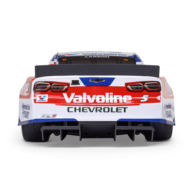 Losi 1/12 NASCAR RC Racecar Kyle Larson No. 5 Valvoline 2025 Chevrolet Camaro ZL1 2S AWD RTR Brushed On-Road (Battery & Charger Included)