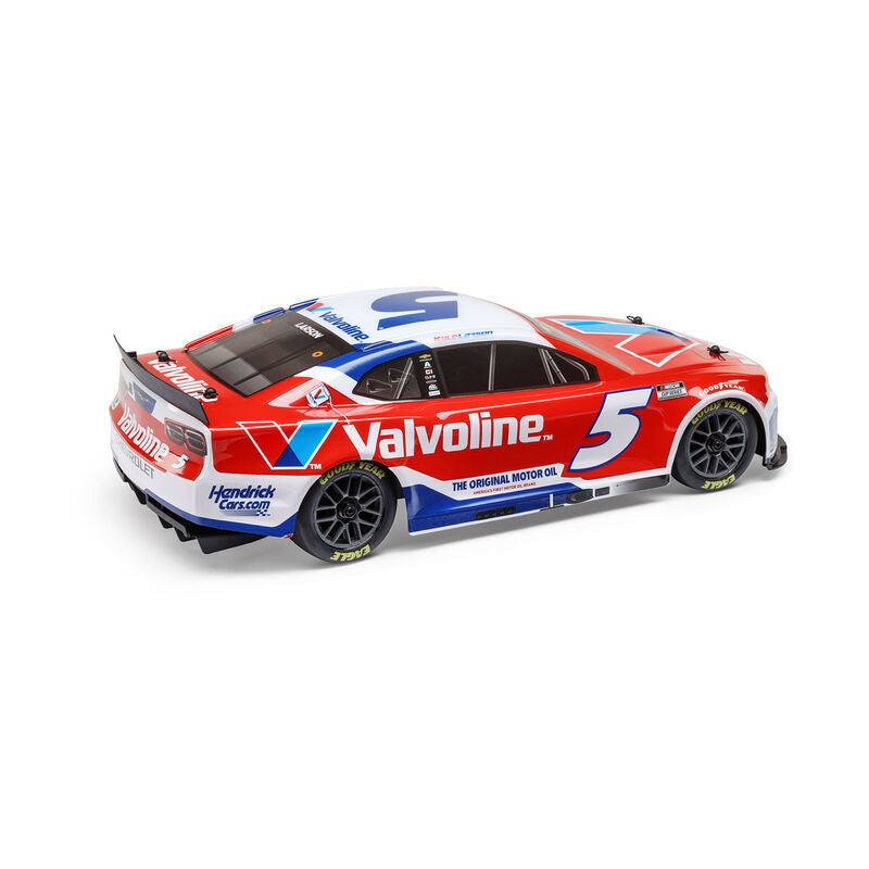 Losi 1/12 NASCAR RC Racecar Kyle Larson No. 5 Valvoline 2025 Chevrolet Camaro ZL1 2S AWD RTR Brushed On-Road (Battery & Charger Included)