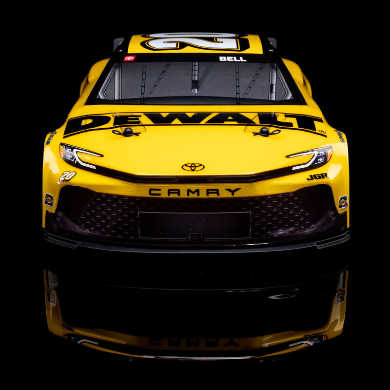 Losi 1/12 NASCAR RC Racecar Christopher Bell No. 20 DeWalt 2025 Toyota Camry 2S AWD RTR Brushed On-Road (Battery & Charger Included)