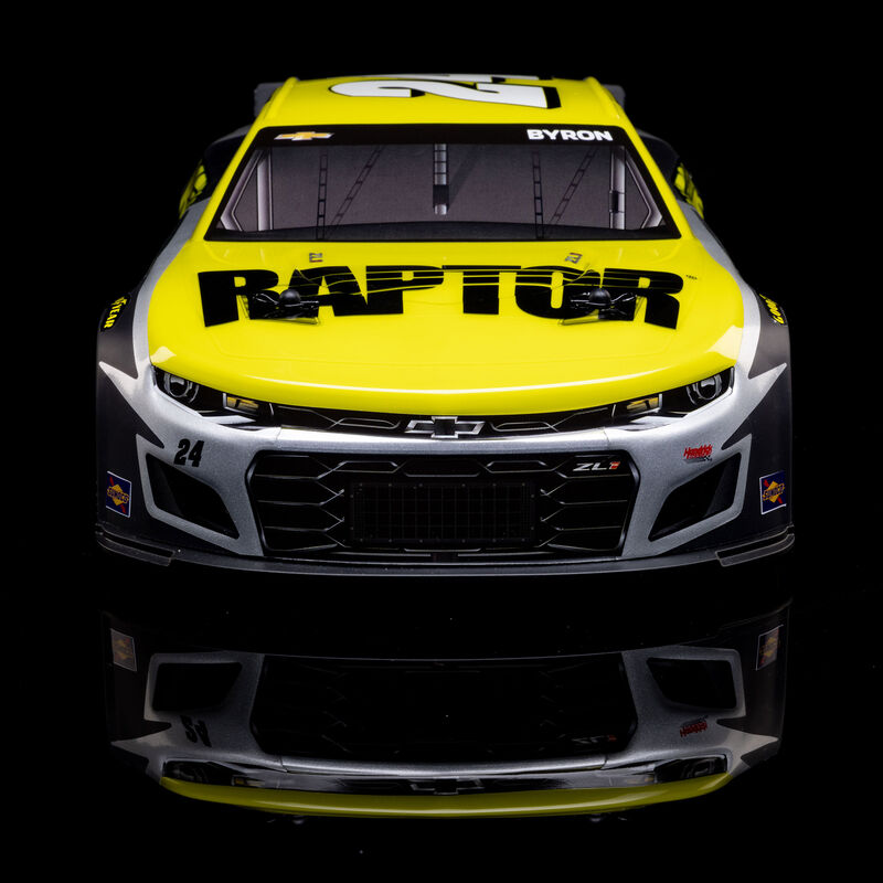 Losi 1/12 NASCAR RC Racecar William Byron No. 24 Raptor 2025 Chevrolet Camaro ZL1 2S AWD RTR Brushed On-Road (Battery & Charger Included)