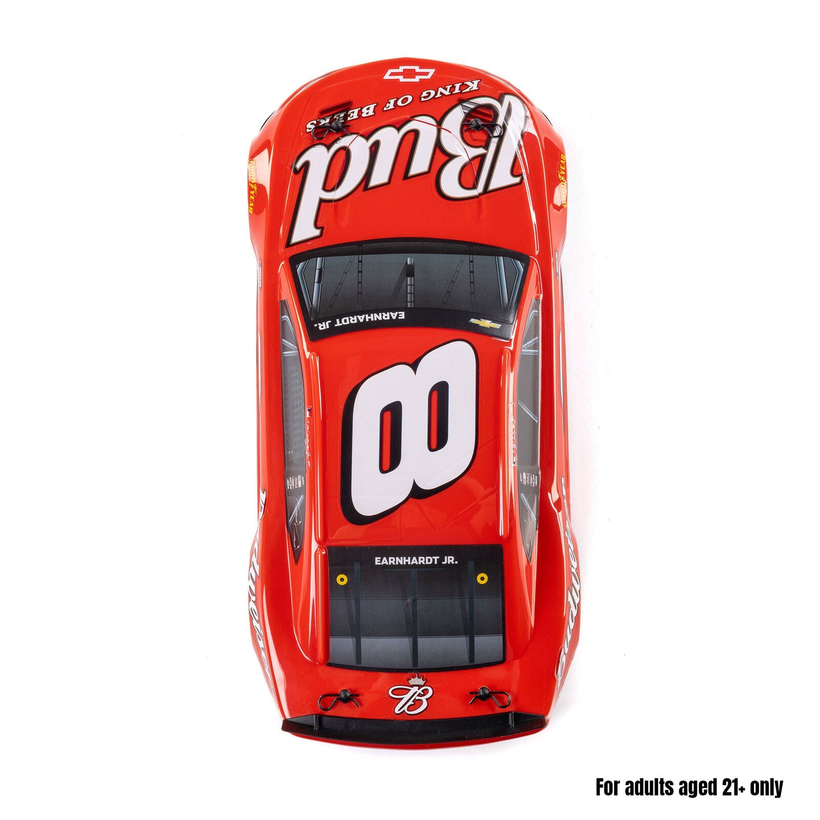 Losi 1/12 NASCAR Dale Earnhardt Jr. No. 8 Budweiser (Battery & Charger Included)