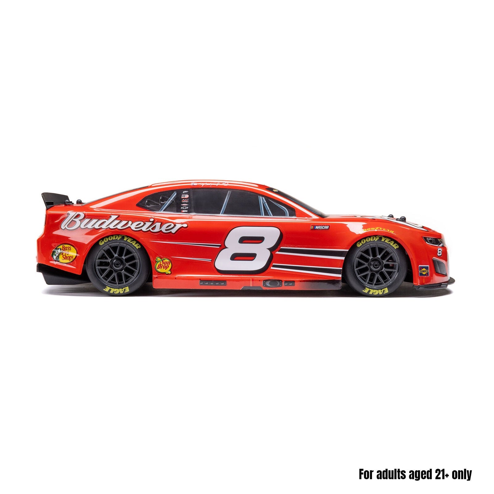 Losi 1/12 NASCAR Dale Earnhardt Jr. No. 8 Budweiser (Battery & Charger Included)