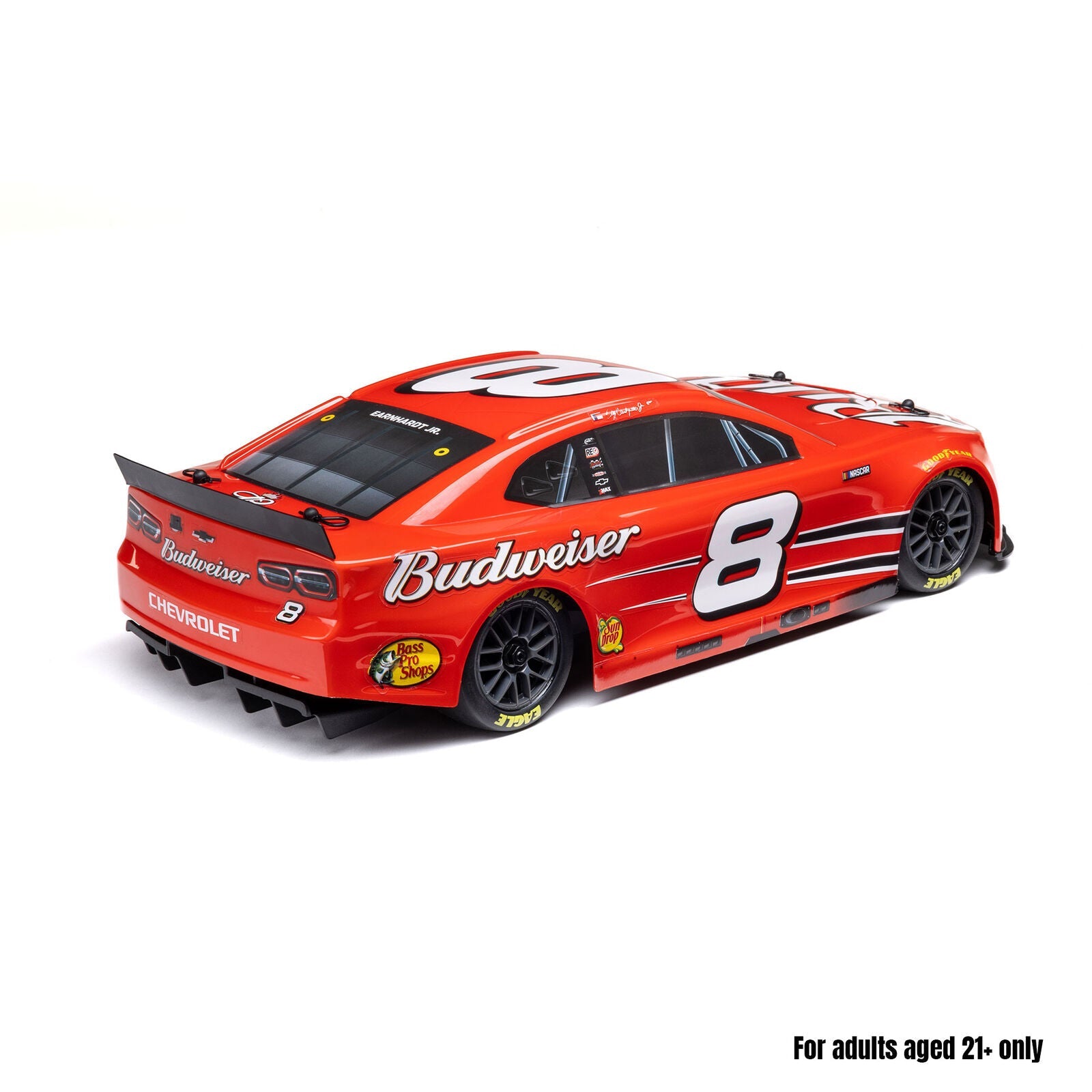 Losi 1/12 NASCAR Dale Earnhardt Jr. No. 8 Budweiser (Battery & Charger Included)