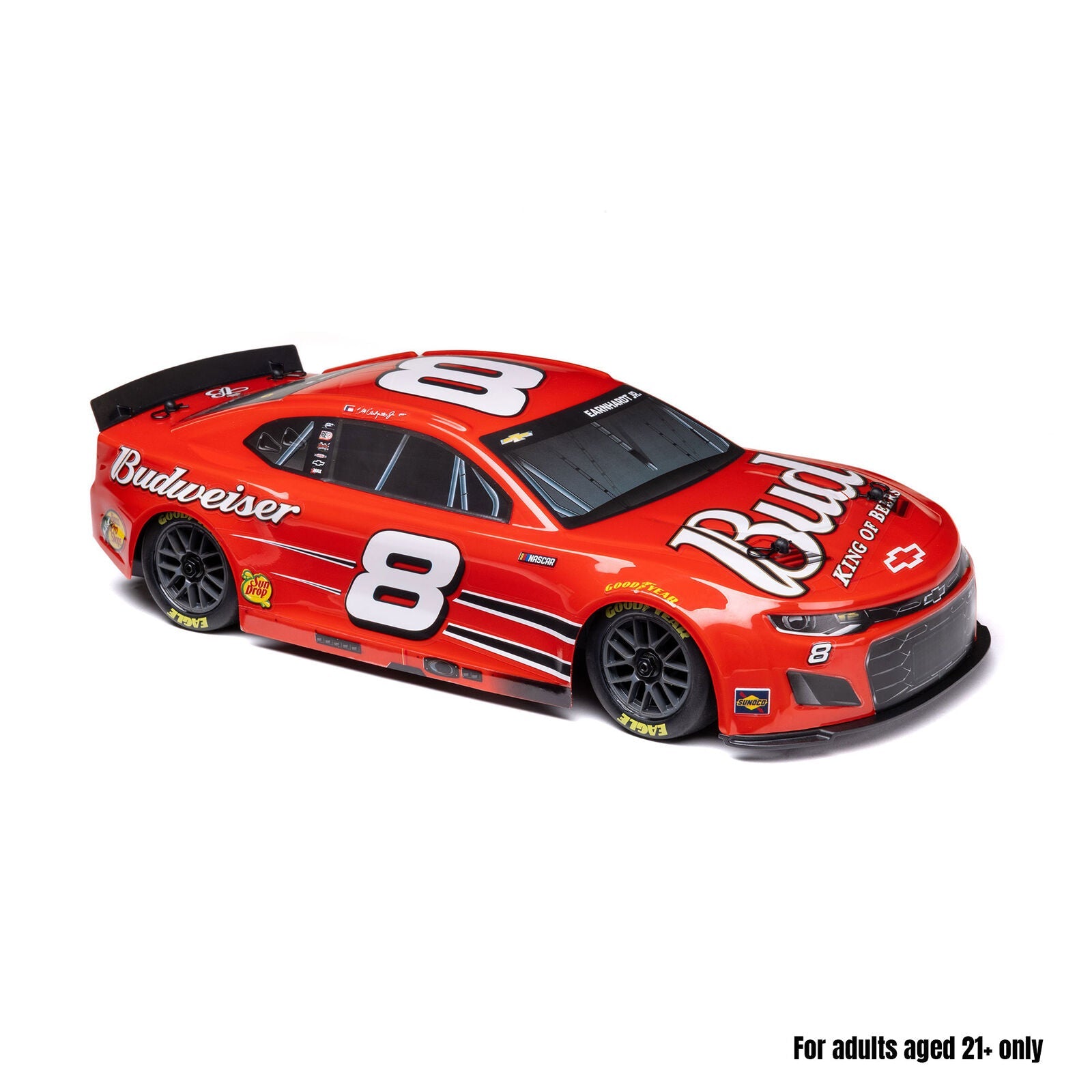 Losi 1/12 NASCAR Dale Earnhardt Jr. No. 8 Budweiser (Battery & Charger Included)