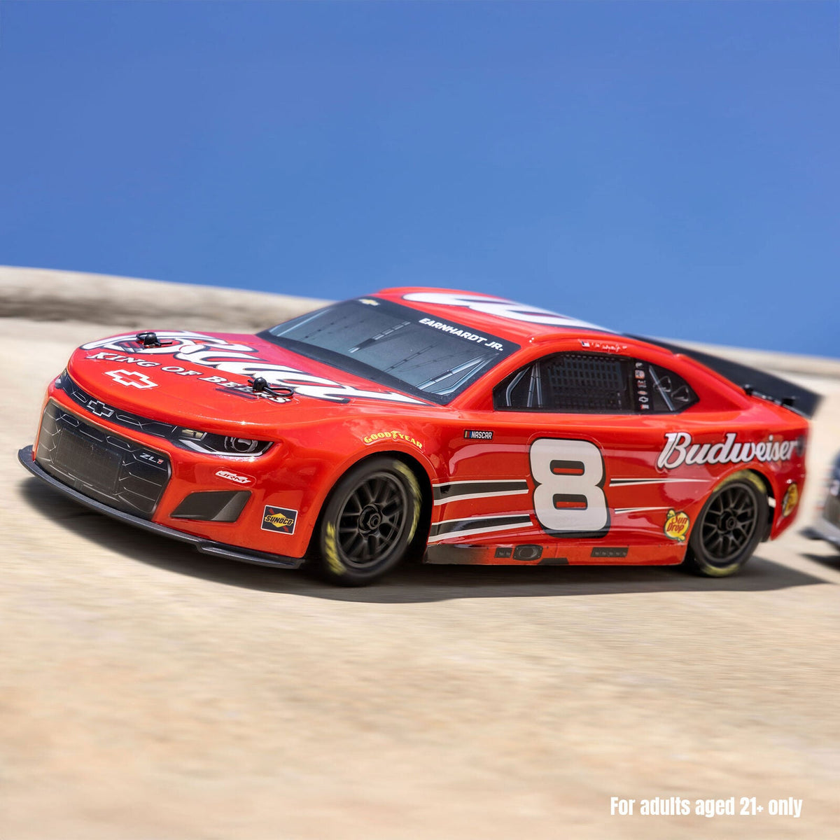 Losi 1/12 NASCAR Dale Earnhardt Jr. No. 8 Budweiser (Battery & Charger Included)