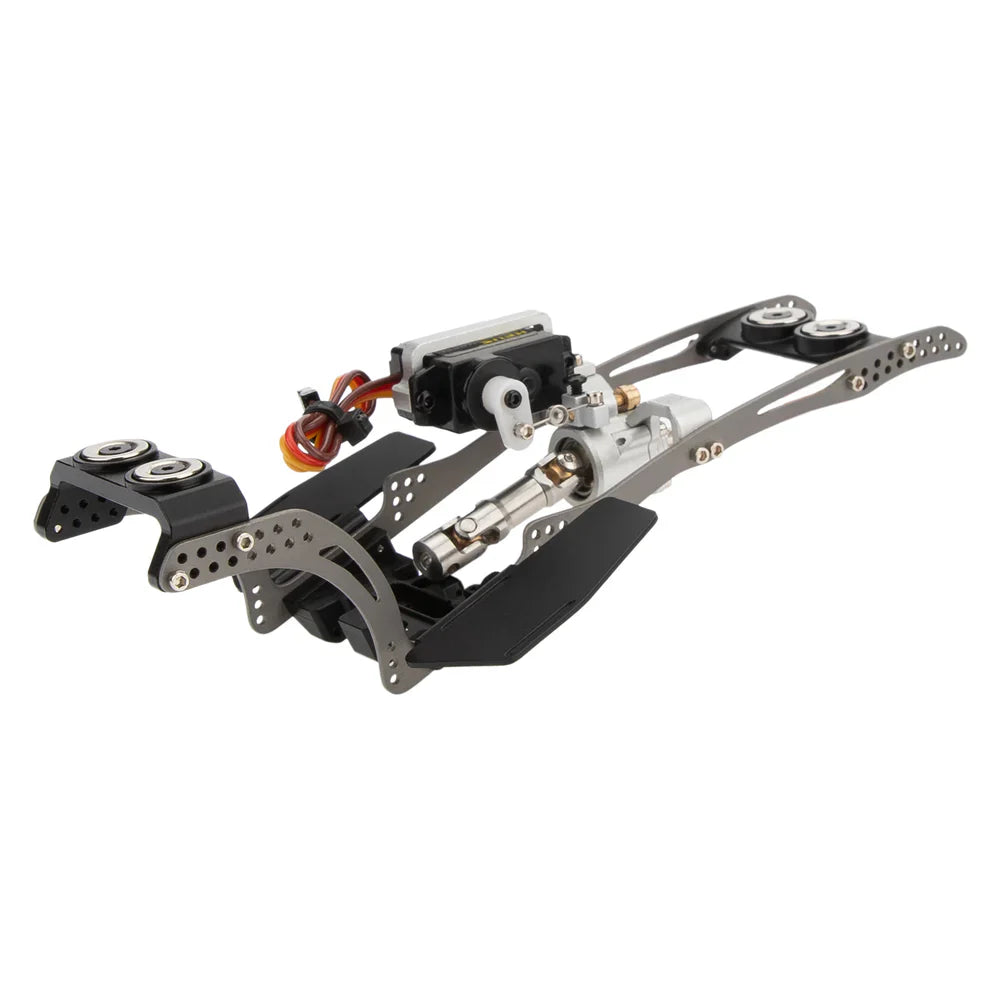 MEUS Racing Titanium LCG MD24 Chassis/ MD24 Dig Chassis Drive Shafts & Chassis Links for 1/24 SCX24