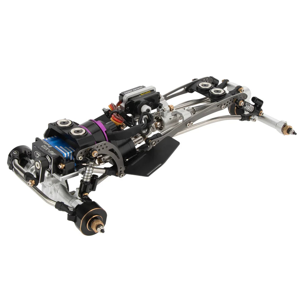 MEUS Racing Titanium LCG MD24 Chassis/ MD24 Dig Chassis Drive Shafts & Chassis Links for 1/24 SCX24