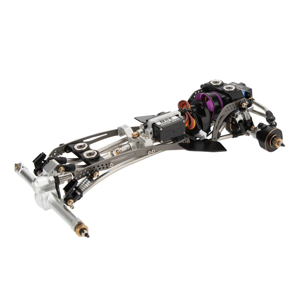 MEUS Racing Titanium LCG MD24 Chassis/ MD24 Dig Chassis Drive Shafts & Chassis Links for 1/24 SCX24