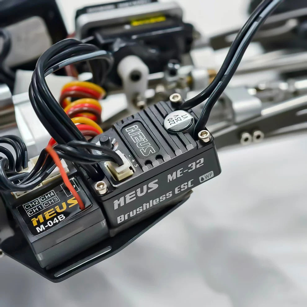 MEUS Racing ME32 Brushless ESC for 1/24 SCX24 1/18 TRX4M REDCAT ASCENT-18
