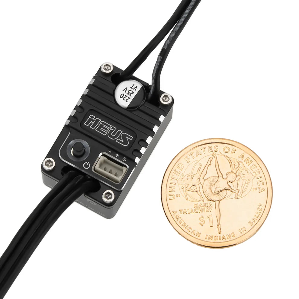 MEUS Racing ME32 Brushless ESC for 1/24 SCX24 1/18 TRX4M REDCAT ASCENT-18