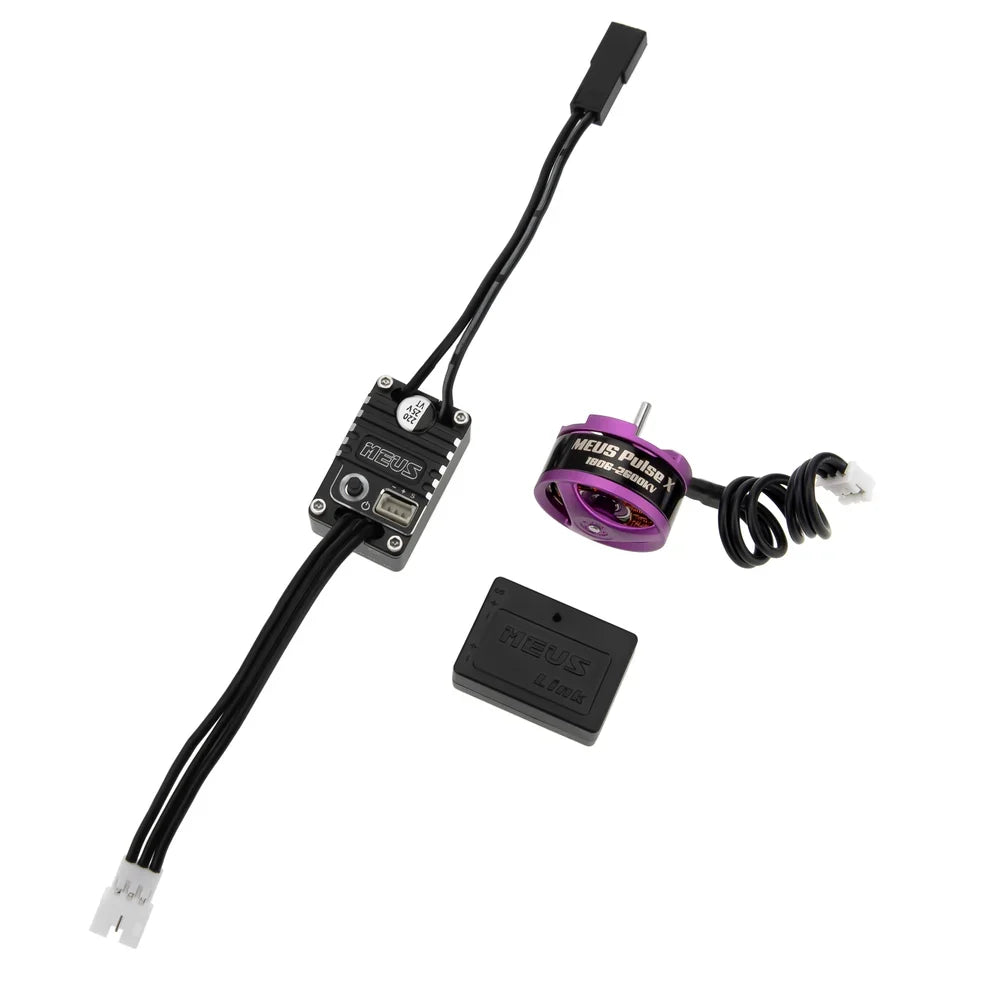 MEUS Racing ME32 Brushless ESC & Brushless Motor for 1/18 TRX4M 1/24 SCX24 1/30 SCX30