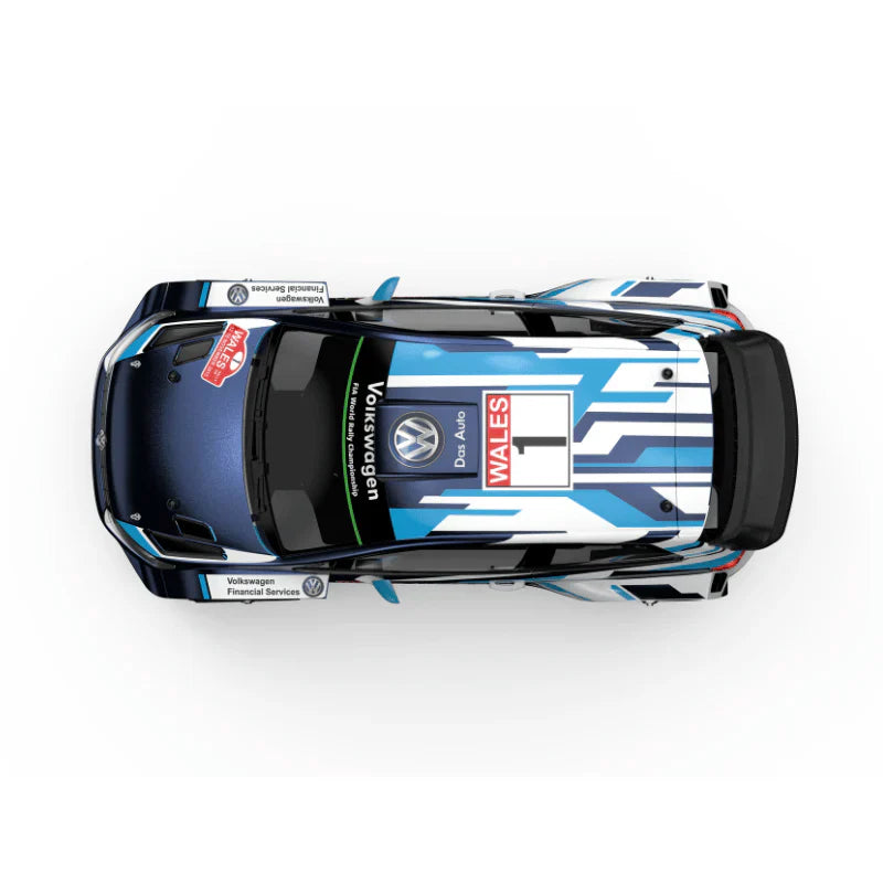 MJX Hyper Go 7304 1/7 Volkswagen Polo R WRC RC Rally Car – 4S Brushless 60km/h Official Licensed