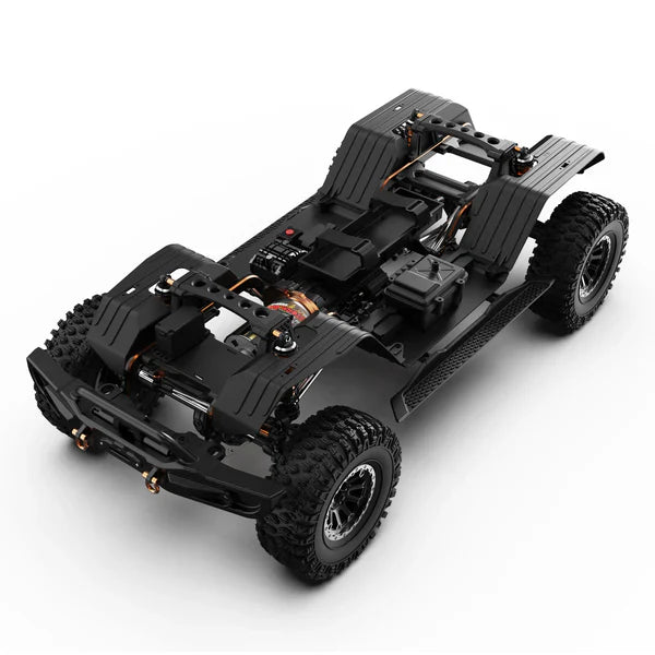 Rlaarlo 1/7 Scale 4WD Brushed RC Crawler MK-07 Hand-Painted