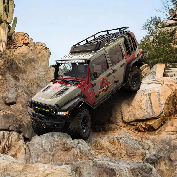 Rlaarlo 1/7 Scale 4WD Brushed RC Crawler MK-07 Hand-Painted