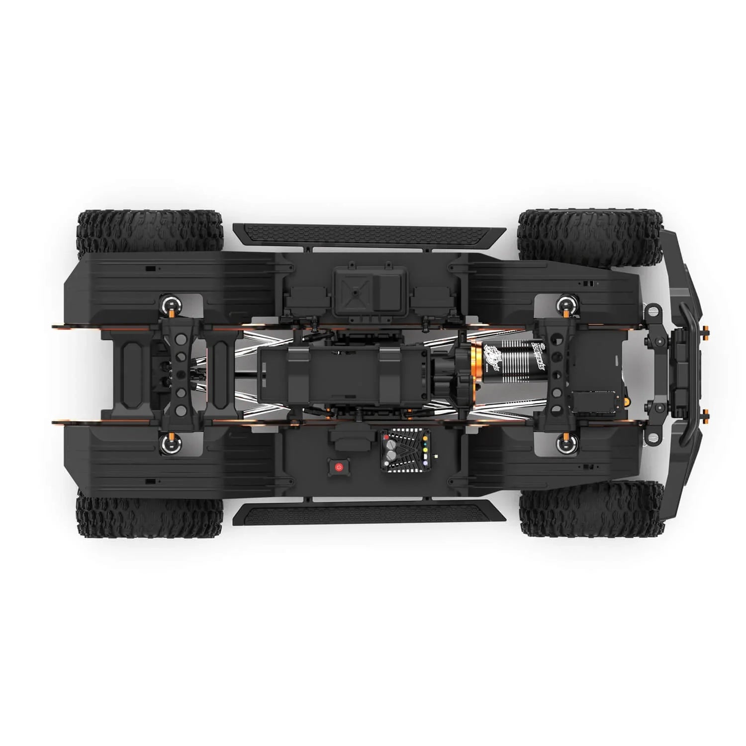 Rlaarlo 1/7 Scale 4WD Brushless RTR RC Crawler MK-07 Hand-Painted Dinosaur Themed Design