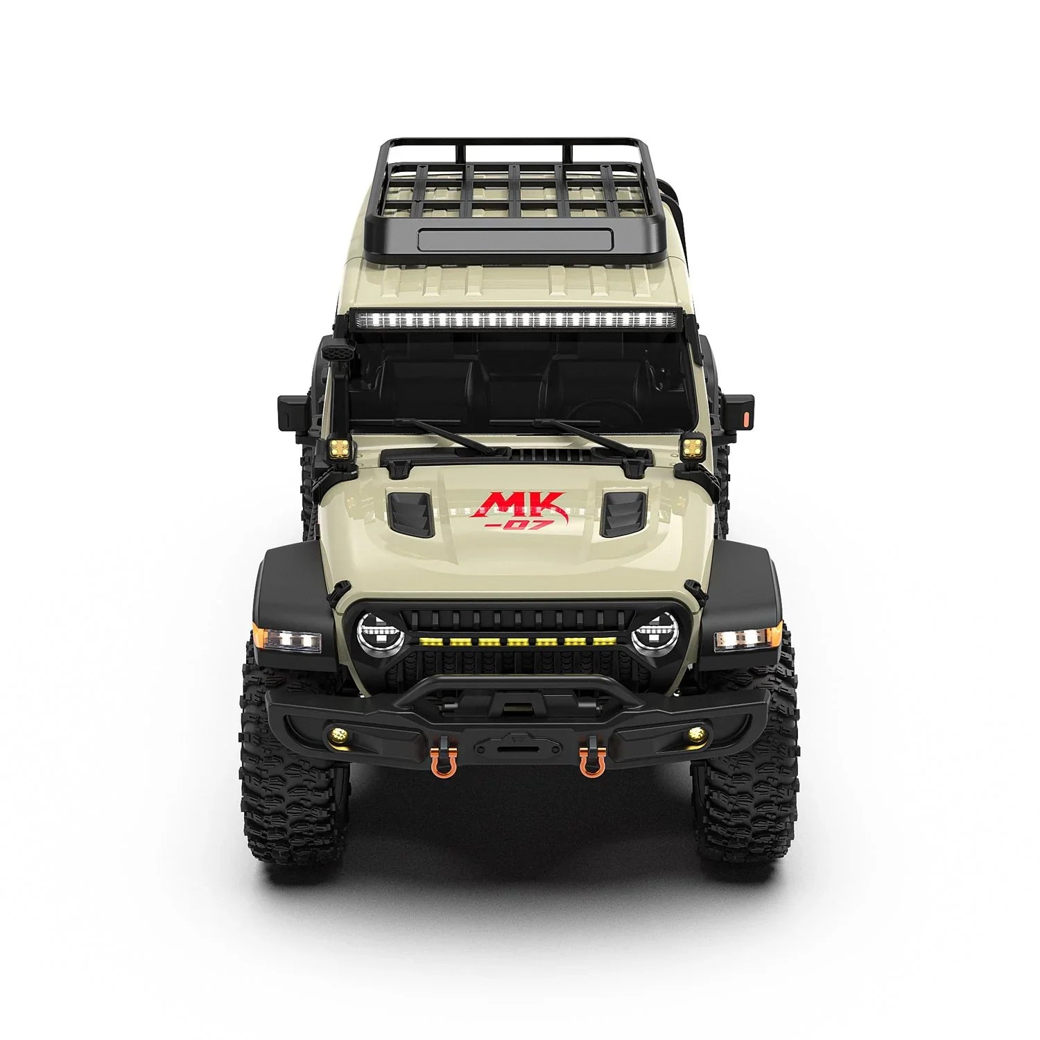 Rlaarlo 1/7 Scale 4WD Brushed RTR RC Crawler MK-07 V2 Hand-Painted