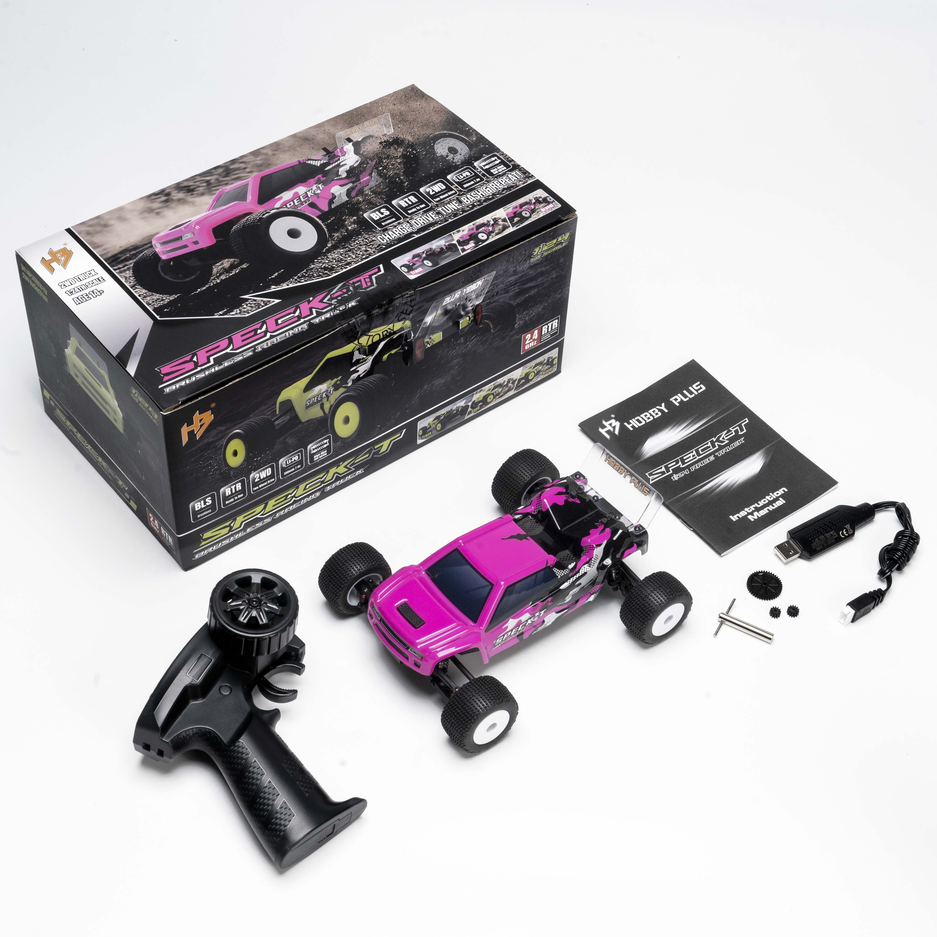 HobbyPlus SPECK-T 1/24 2WD Stadium Truck RTR