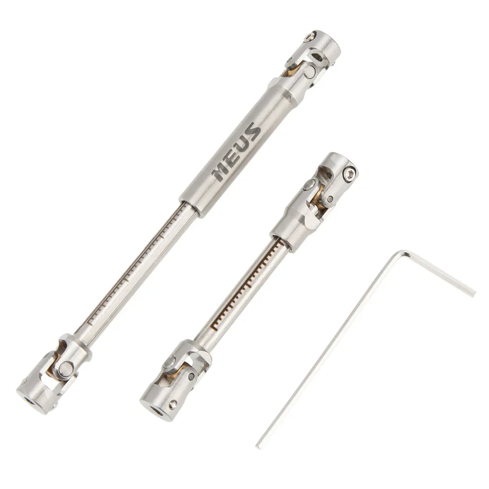 MEUS Racing Metal SCX24 Cuttable Drive Shaft for Axial SCX24