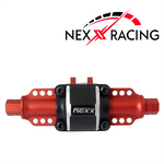 Nexx Racing Rear Or Front Housing Differential Alu 7075 T6 For FMS FCX24 Max Smasher & Power Wagon (Red) - HeliDirect