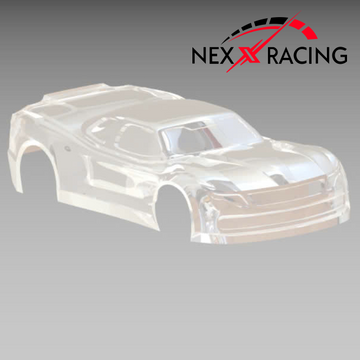 Nexx Racing Non-painted Lexan Body Conversion for the Losi Micro-B On Road (Does not match the stock)