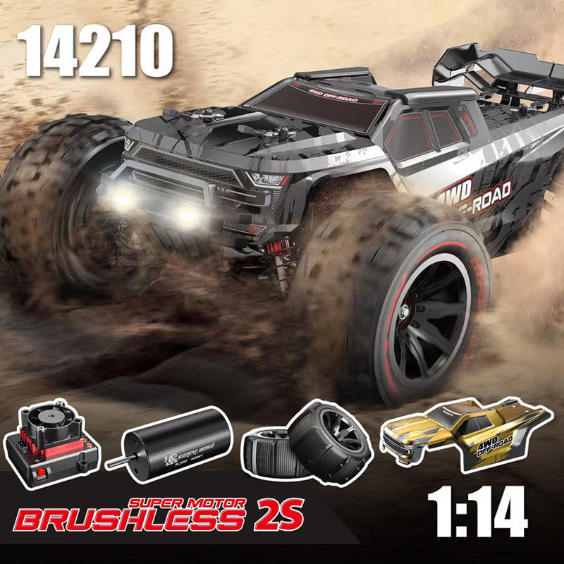 MJX Hypergo 14210 RC Car 2S Professional Brushless Remote Contro Racing Off-Road Drifting High-Speed Truck - HeliDirect