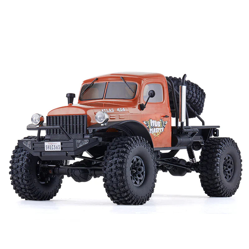 FMS ROCHOBBY 1:10 Atlas 4x4 Off-Road Truck RS - RED - HeliDirect