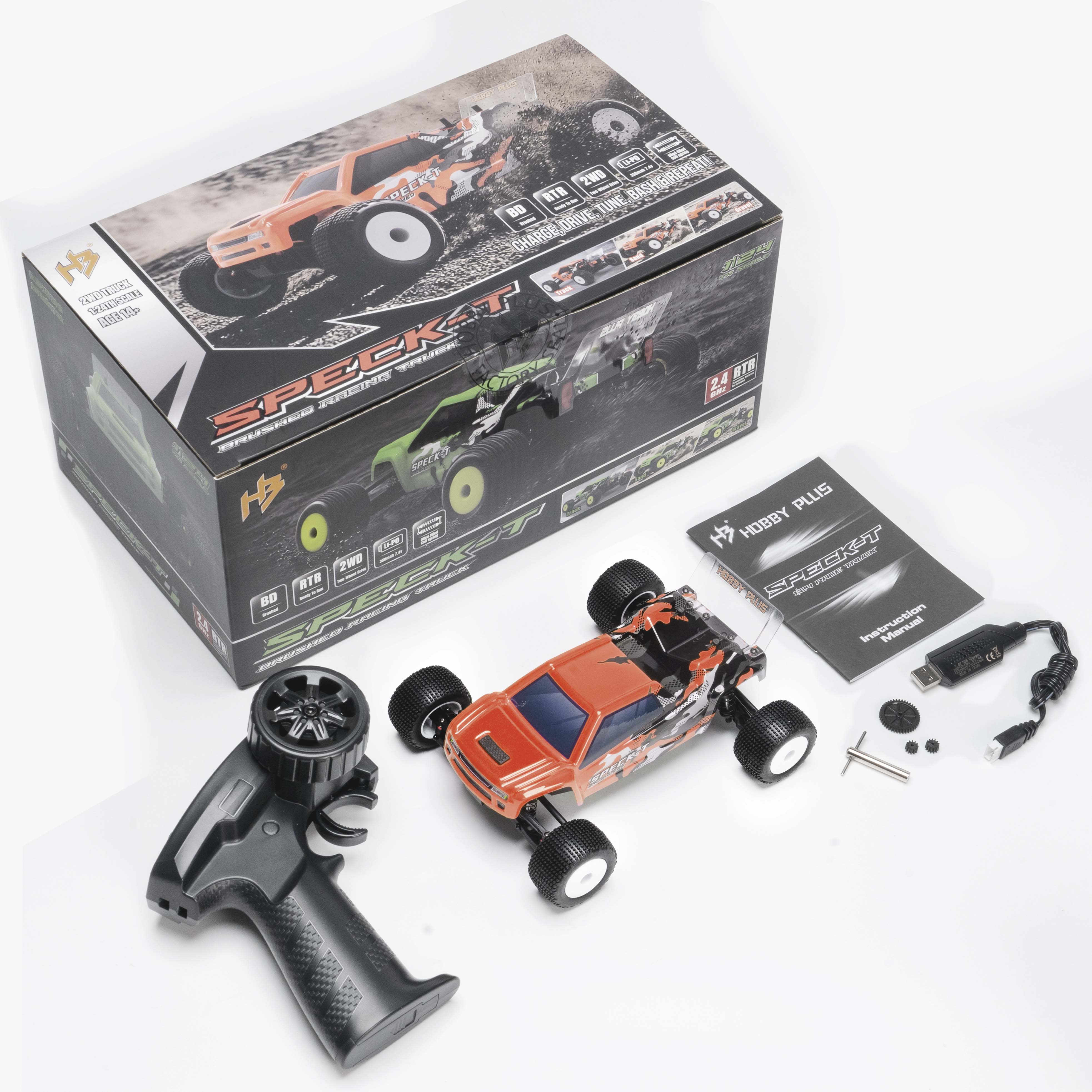 HobbyPlus SPECK-T 1/24 2WD Stadium Truck RTR